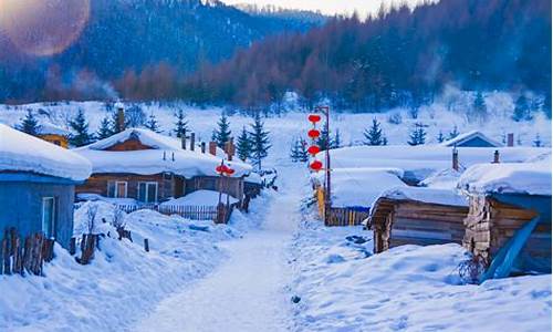 哈尔滨雪乡景点介绍_哈尔滨雪乡景点介绍图