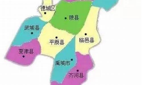 德州地图_德州地图全图高清版大图