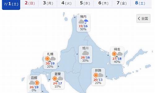 北海道天气预报_北海道天气预报15天查询